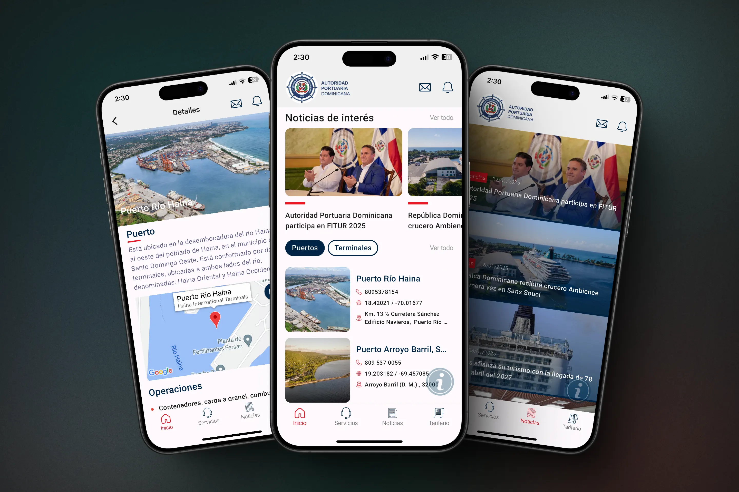 APORDOM - App  Autoridad Portuaria Dominicana